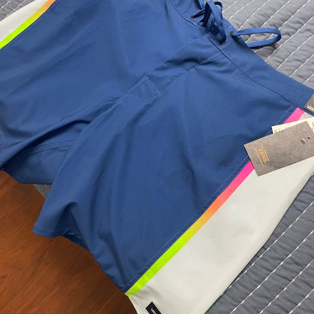 Vans Blue Board Shorts. NEW!